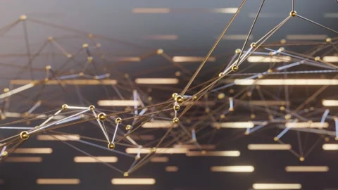 Abstract Hexagonal Background, Beautiful seamless looping 3d animation. Stock Footage 183084891