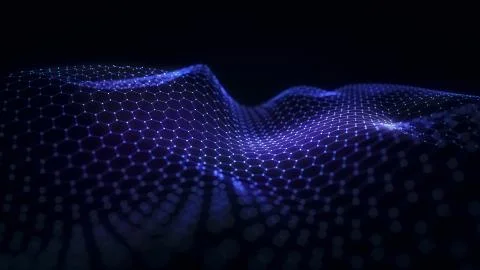 Abstract Hexagonal Background Stock Illustration