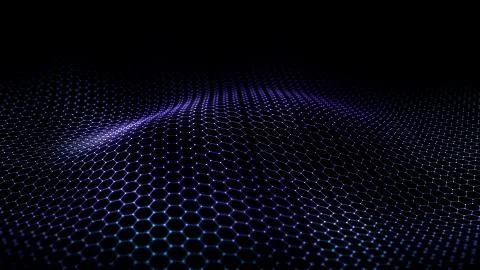 Abstract Hexagonal Background Stock Illustration