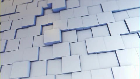 Abstract hexagonal geometric background Stock Footage 164331393