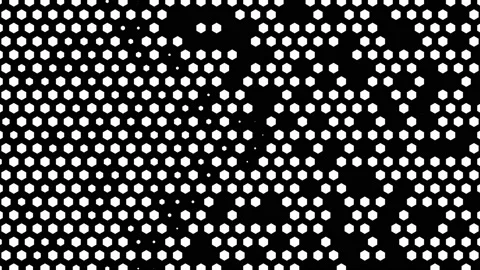 Abstract hexagonal geometric background Stock Footage 165682551