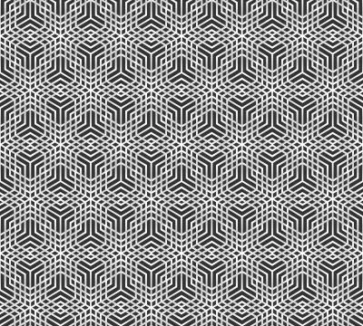 Abstract hexagonal geometric pattern background イラスト素材