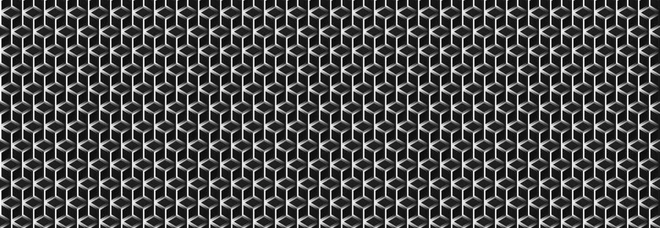 Abstract hexagonal geometric pattern background Stock Illustration