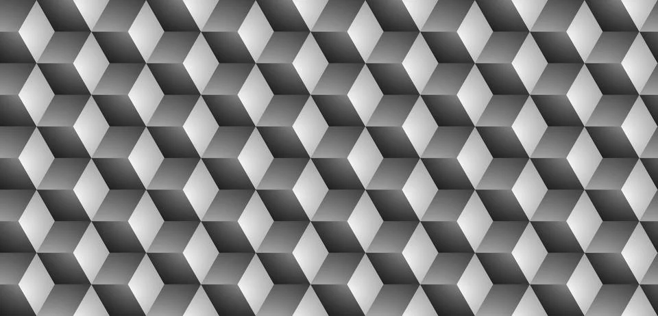 Abstract hexagonal geometric pattern background Stock Illustration