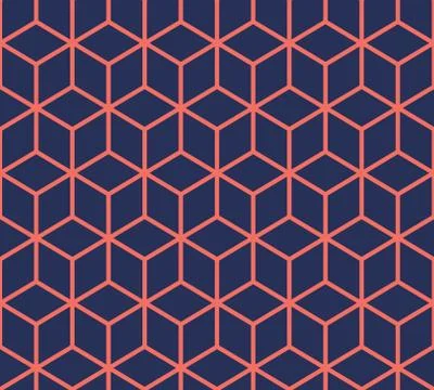 Abstract hexagonal geometric pattern background イラスト素材