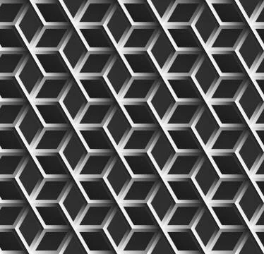Abstract hexagonal geometric pattern background イラスト素材