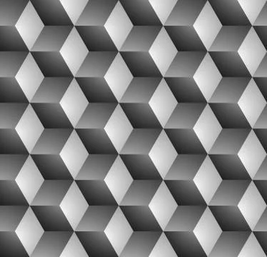 Abstract hexagonal geometric pattern background Stock Illustration
