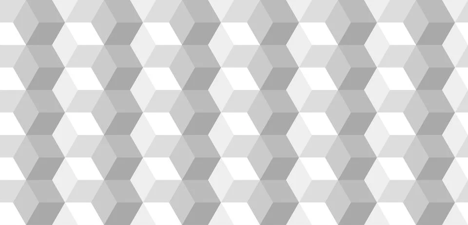 Abstract hexagonal geometric pattern background Stock Illustration