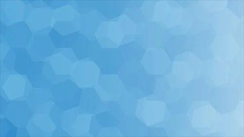 Abstract hexagonal geometric shapes and futuristic technology Stock Illustration