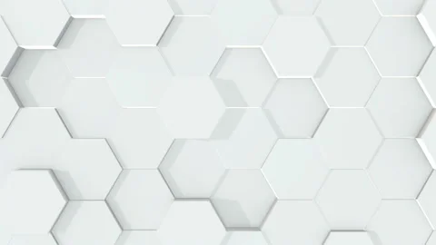 Abstract hexagonal geometric surface. Stock Footage 97567074