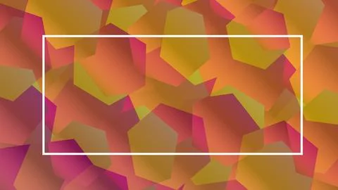 Abstract hexagonal geometrical background. Hexagon. Geometric card, gradien.. 스톡 일러스트