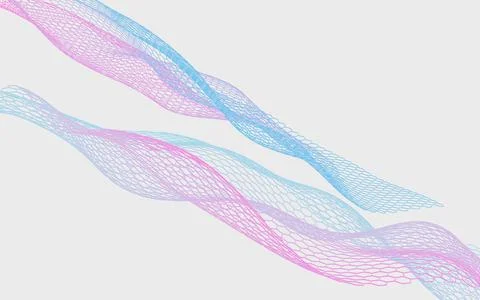 Abstract hexagonal grid background, 3d rendering. 库存插图