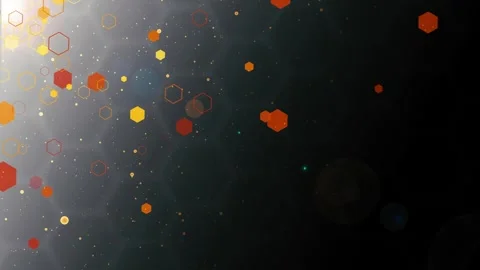 Abstract hexagonal honeycomb pattern fading from light left to dark right w.. Video stock 329848452