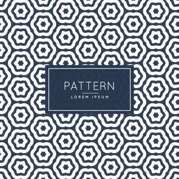 Abstract hexagonal line pattern background design イラスト素材