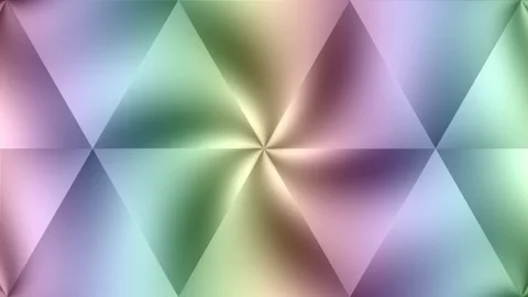Abstract Hexagonal Prism Light Refraction Background with Pastel Colors Stock Footage 331717480