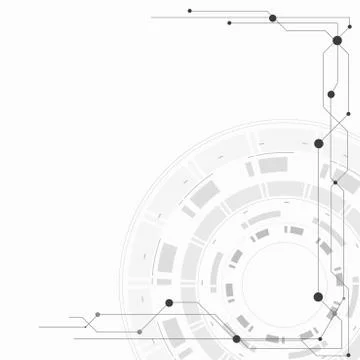 Abstract hexagonal structures Illustrazione stock
