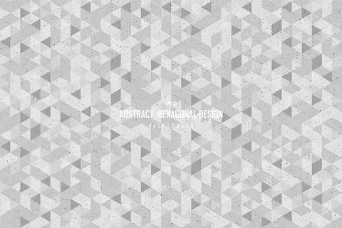 Abstract hexagonal technology pattern design with dirty dot decoration Stock-Illustration