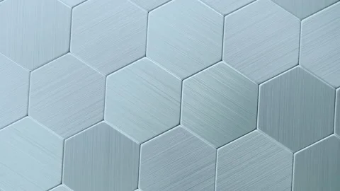 Abstract hexagons background. Video stock 98793608