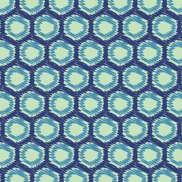 Abstract hexagons background Stock Illustration