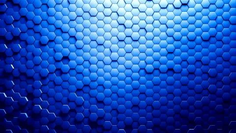 Abstract Hexagons Background Stock-Illustration