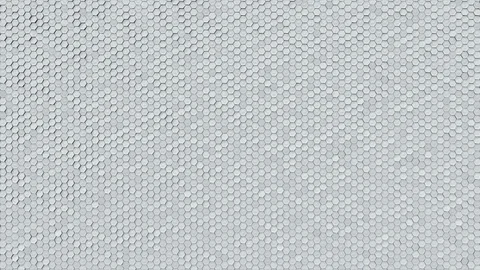 Abstract Hexagons Background Random Motion, 3d Loopable Animation 4k Stock Footage 123001085