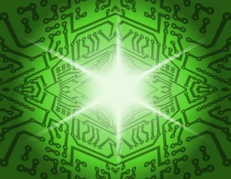 Abstract hi-tech background 스톡 일러스트