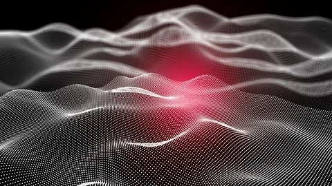 Abstract Hi-tech Background Image Render. Stock Illustration