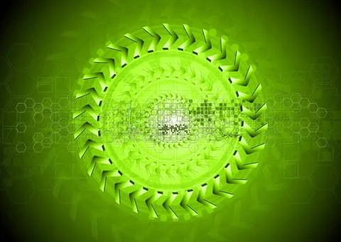 Abstract hi-tech background. Vector eps 10 Abstract hi-tech background. Ve... Stock Photos