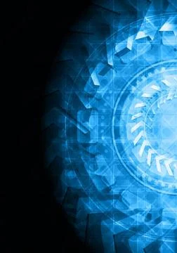 Abstract hi-tech background. Vector eps 10 Abstract hi-tech background. Ve... 写真素材