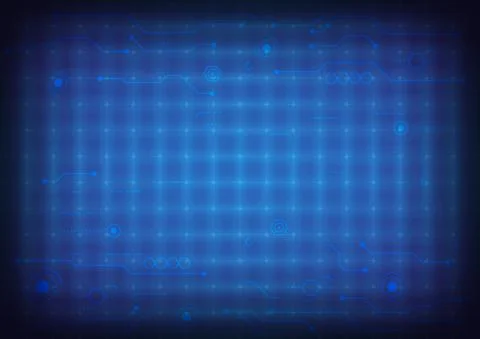 Abstract hi-tech background. Virtual reality high technology innovation. Circ イラスト素材