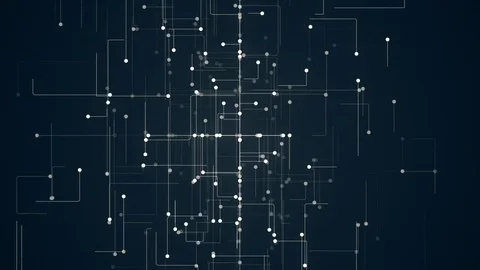 Abstract Hi-Tech Backround Stock Footage 76271667