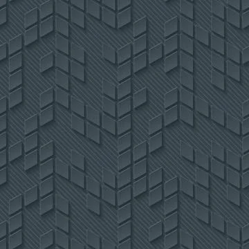 Abstract hi-tech geometric seamless pattern. Illustrazione stock