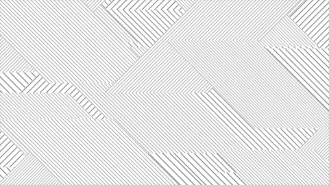 Abstract hi-tech geometric white grey linear pattern video animation Stock Footage 165926101