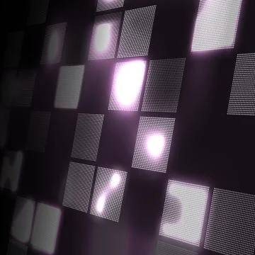 Abstract hi-tech gray background in perspective. Futuristic digital technology Illustrazione stock