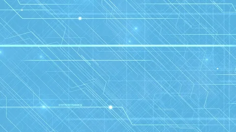 Abstract Hi-Tech Technology Pattern. Stock Footage 73163943