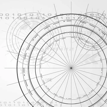 Abstract hi-tech vector background Abstract hi-tech vector background Copy... Stock Photos