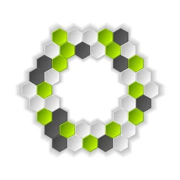 Abstract hi-tech vector background Abstract hi-tech background. Vector des... Stockfoto's