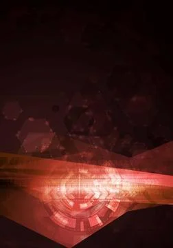 Abstract hi-tech vector dark background Abstract hi-tech vector dark backg... Stock Photos