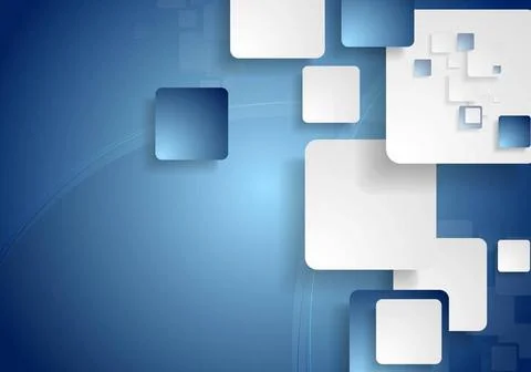 Abstract hi-tech vector squares design Abstract hi-tech vector squares des... Stock Photos