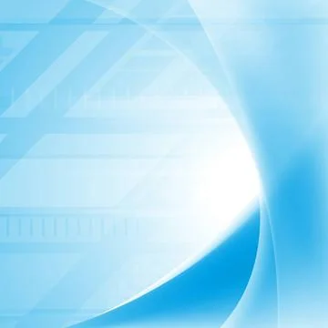 Abstract hi-tech wavy design. Vector design eps 10. Gradient mesh included... Stockfoto's