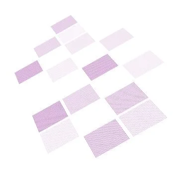 Abstract hi-tech whie background in perspective. Futuristic digital technology Stock Illustration