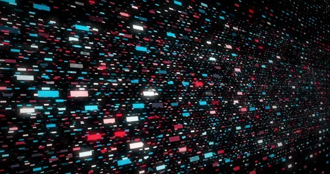 Abstract High Speed Digital Data Flow Background Animation. Stock Footage 327151754