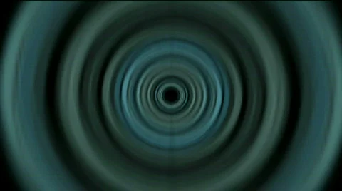 Abstract high speed tunnel,circle light channel,soundwave acoustic 3d space. Stock Footage 787524