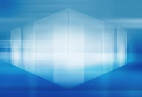 Abstract High Tech 3D Space Background Concept Series Stock Illustration