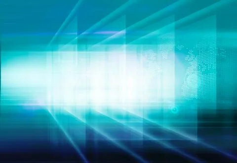 Abstract High Tech 3D Space Background Concept Series 스톡 일러스트