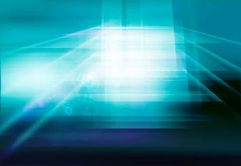 Abstract high tech 3d space digital flat screen technology background concept Иллюстрация