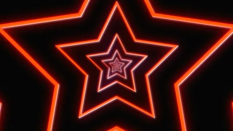 Abstract high-tech background, animation, glowing neon star. Stock Footage 157591959