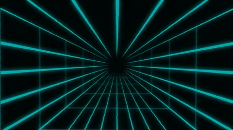 Abstract high-tech background, animation, glowing neon lines. Stock Footage 167541254