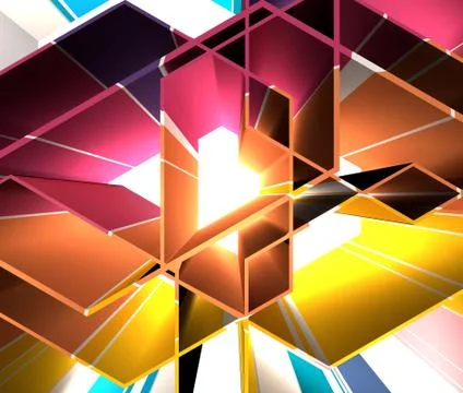 Abstract high tech background Illustrazione stock