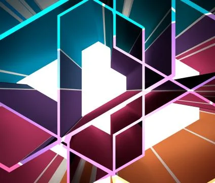 Abstract high tech background Stock Illustration